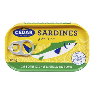 Cedar Sardines in soya oil 120g