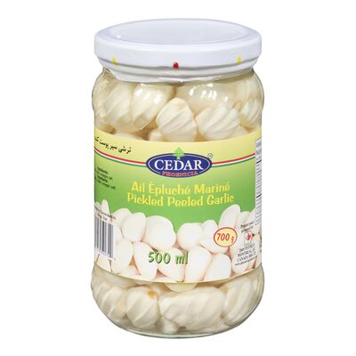 Cedar Pickled Garlic 500ml