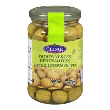 Cedar Pitted Green Olives 250ml