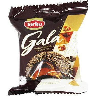 Torku Gala Chocolate Cover Cake with Caramel 50gr
