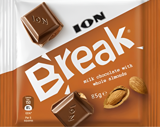 Ion Break Milk Chocolate with almond 85g