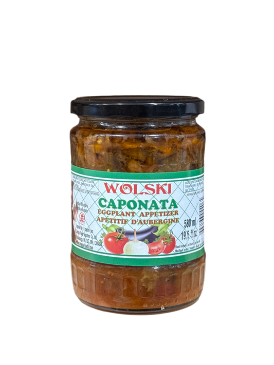 Wolski Caponata Eggplant Appetizer 580ml