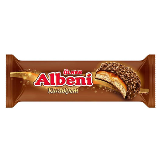 Ulker Albeni Caramel Biscuits Large Pack 170g