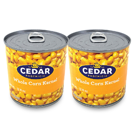 Cedar Whole Corn Kernel 341ml