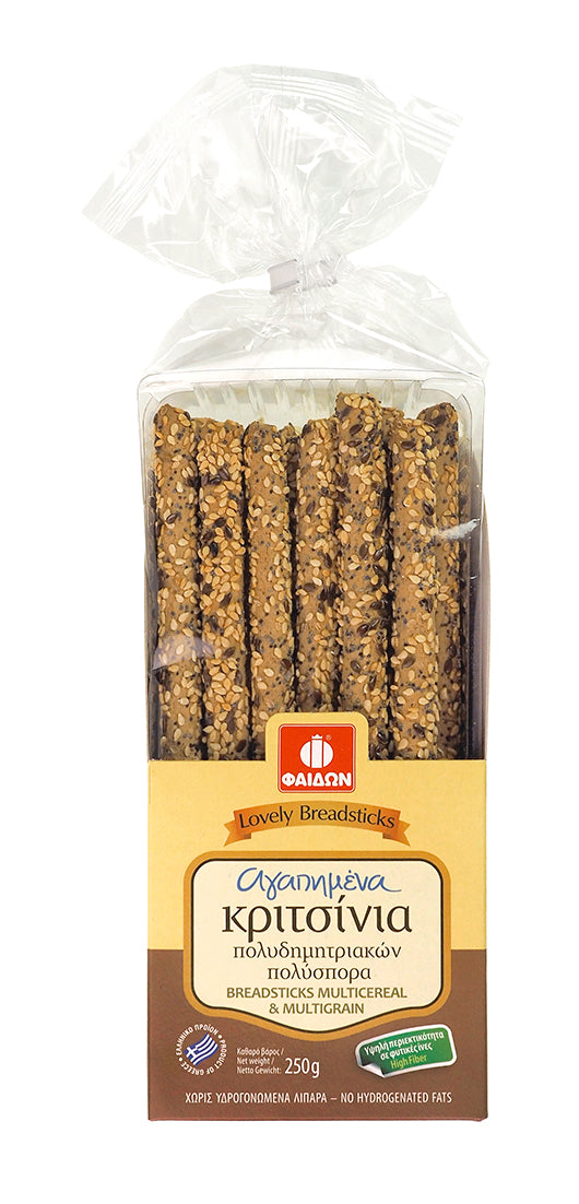 Fedon Multigrain Breadsticks Grissinies with sesame 250g