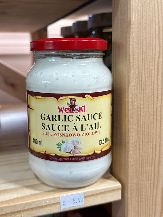 Wolski Garlic Sauce 400ml