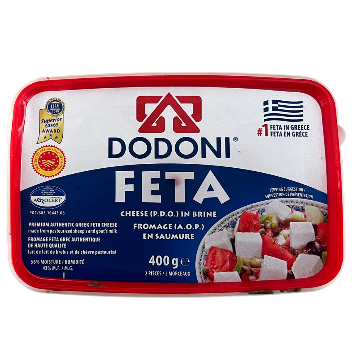 Dodoni Feta Cheese 400g