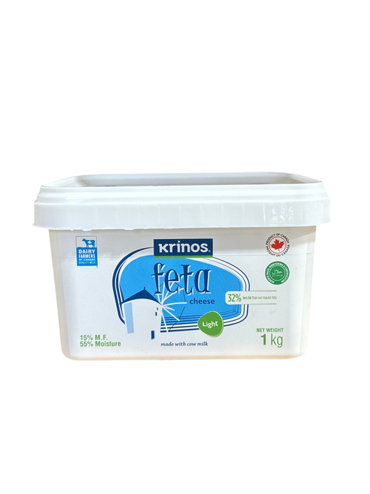 Krinos Light Feta Cheese 1000g