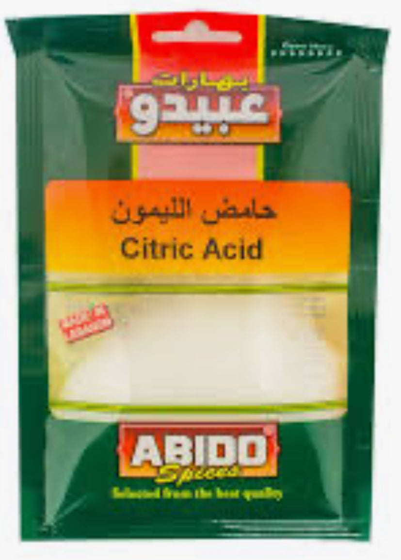 Abido Citric Acid Spices 100gr