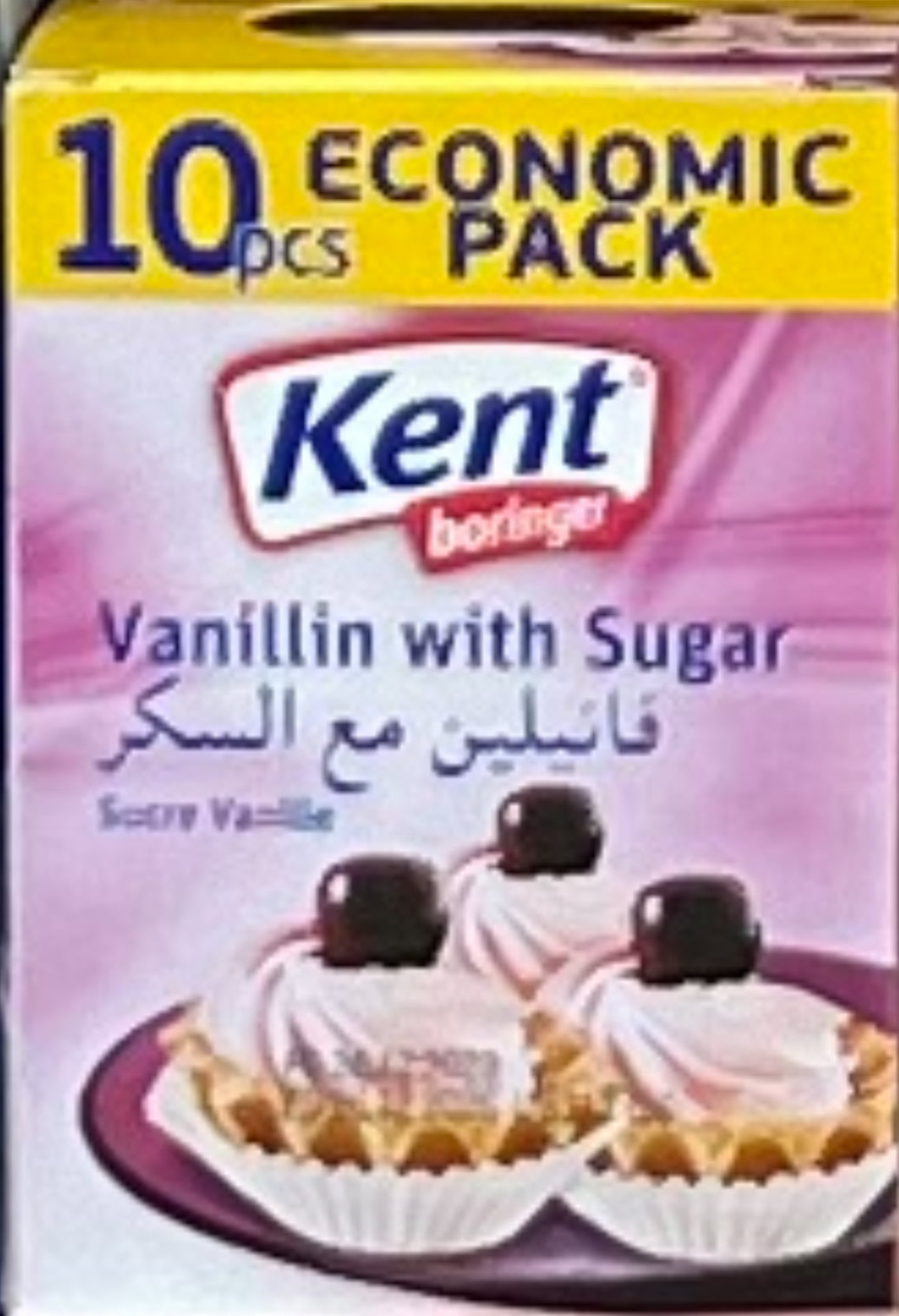 Kent Boringer Sugar Vanillin 10pack