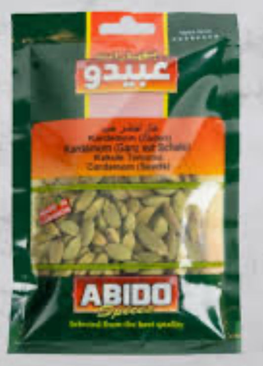 Abido Cardamom Whole Spices 50gr