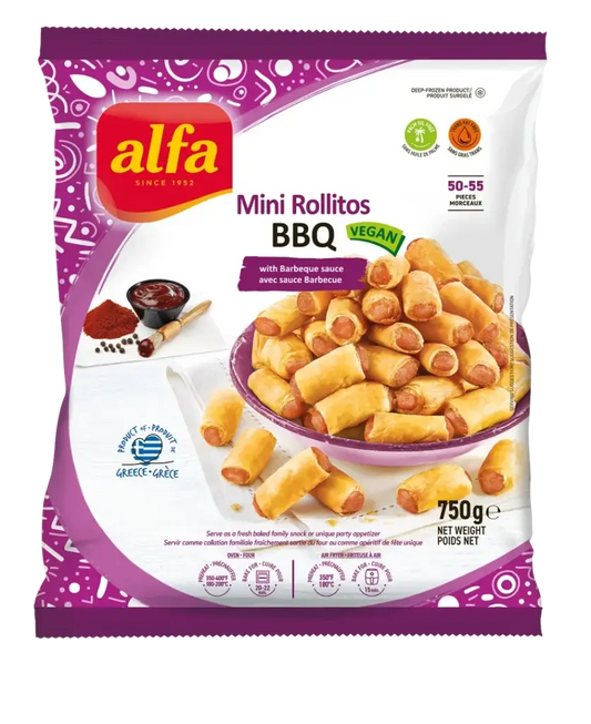 Alfa Vegan Mini Rollitos BBQ 750g