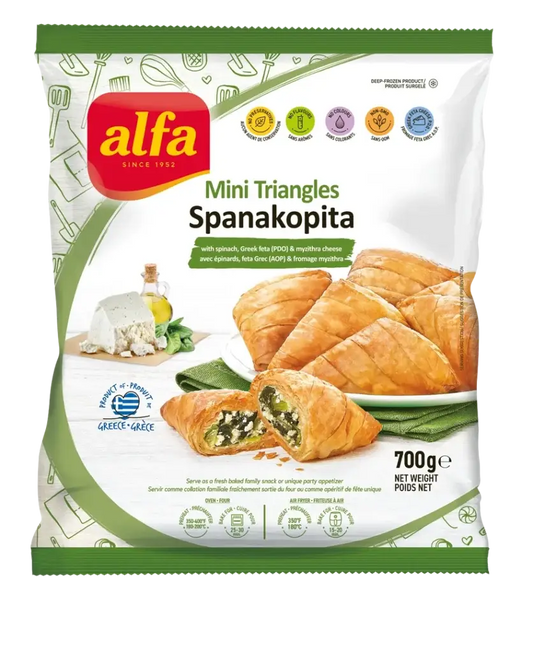 Alfa Mini Triangles Spanakopita 700g