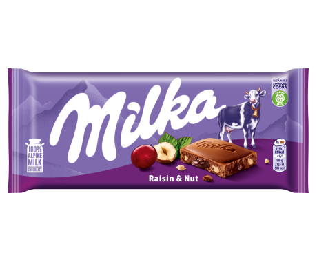 Milka Raisins&Nuts 100g