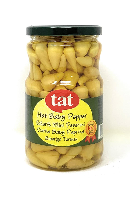 Tat Hot Baby Pepper Pickles 330g