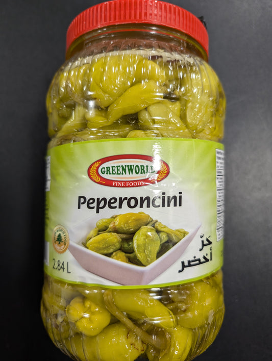 Greenworld Pepperoncini Pickles 2.84lt