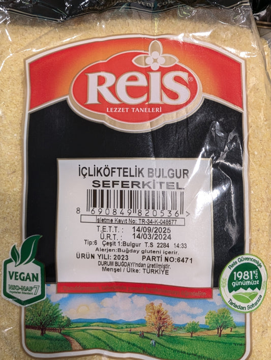 Reis Icli Koftelik Kibbeh Bulgur 1kg