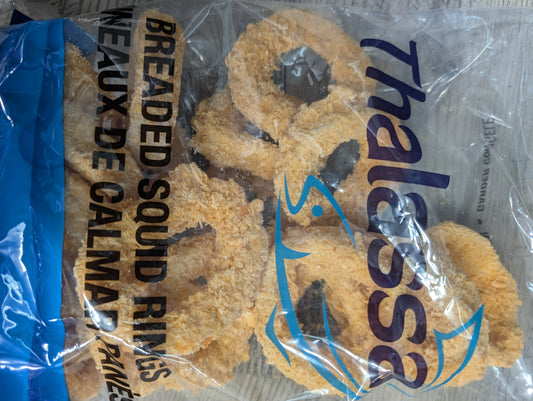 Thalassa Breaded Squid Rings 454g