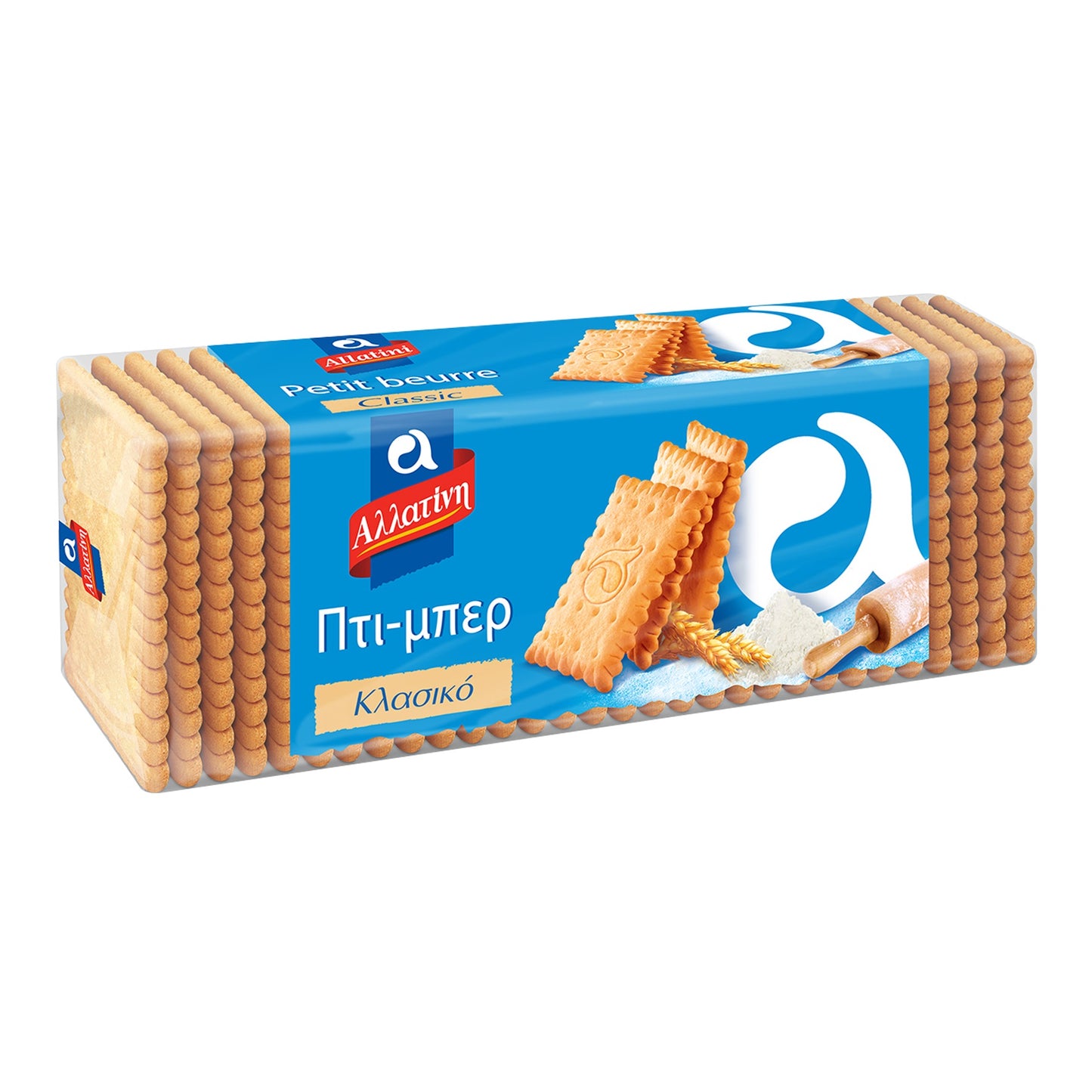 Allatini Elbisco Tea Biscuit Petit Beurre 225g