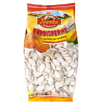 Ivanka Pumpkin Seeds Kurbiskerne Roasted&Salted 200g