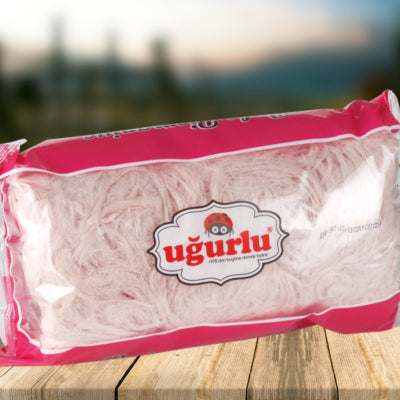 Ugurlu Turkish Floss Halva Cotton Candy with pomegranate 220g