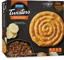 Krinos Fillo Twisters Sauted Ground Beef 454g