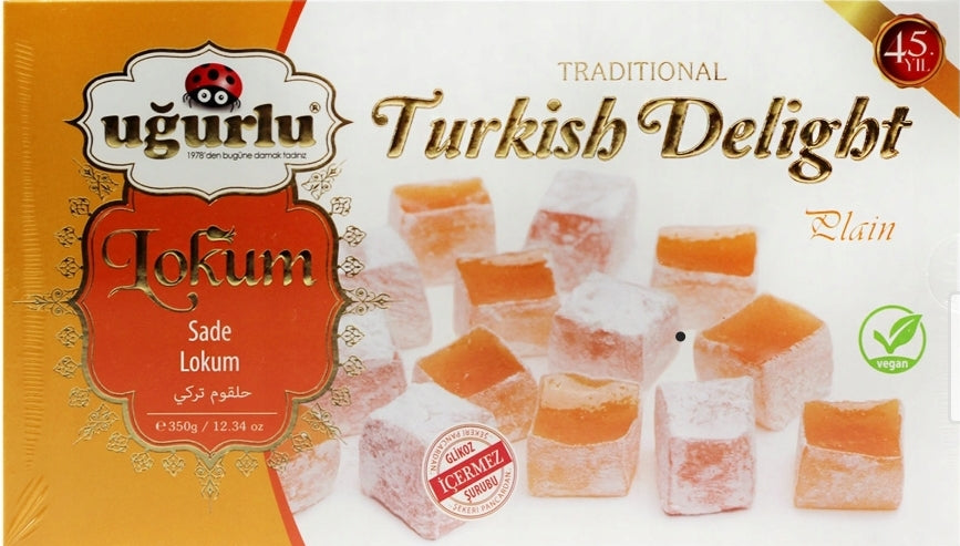 Ugurlu Turkish Delight plain 350g