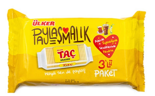 Ulker Tac Crackers 3pack 228g