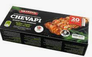 Mrakovic Chevapi Beef-Veal-Lamb 20 pieces