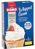 Domo Chantilly Whipped Cream Vanilla 72gr