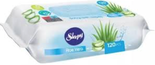 Sleepy Wet Wipes Aloe Vera 120pcs