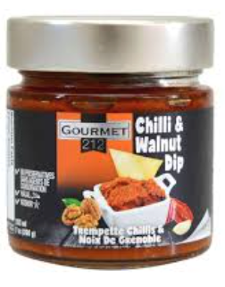 Gourmet 212 Chili&Walnut Dip 200g