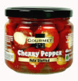 Gourmet 212 Feta Cheese Stuffed Cherry Pepper 200g