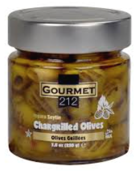 Gourmet 212 Chargrilled Olives 220g