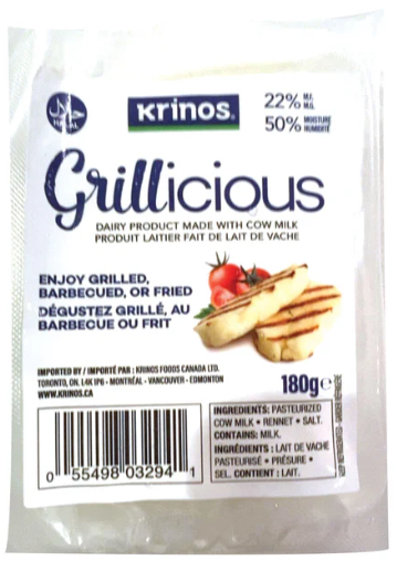 Krinos Grillicious Halloumi Cheese 180g