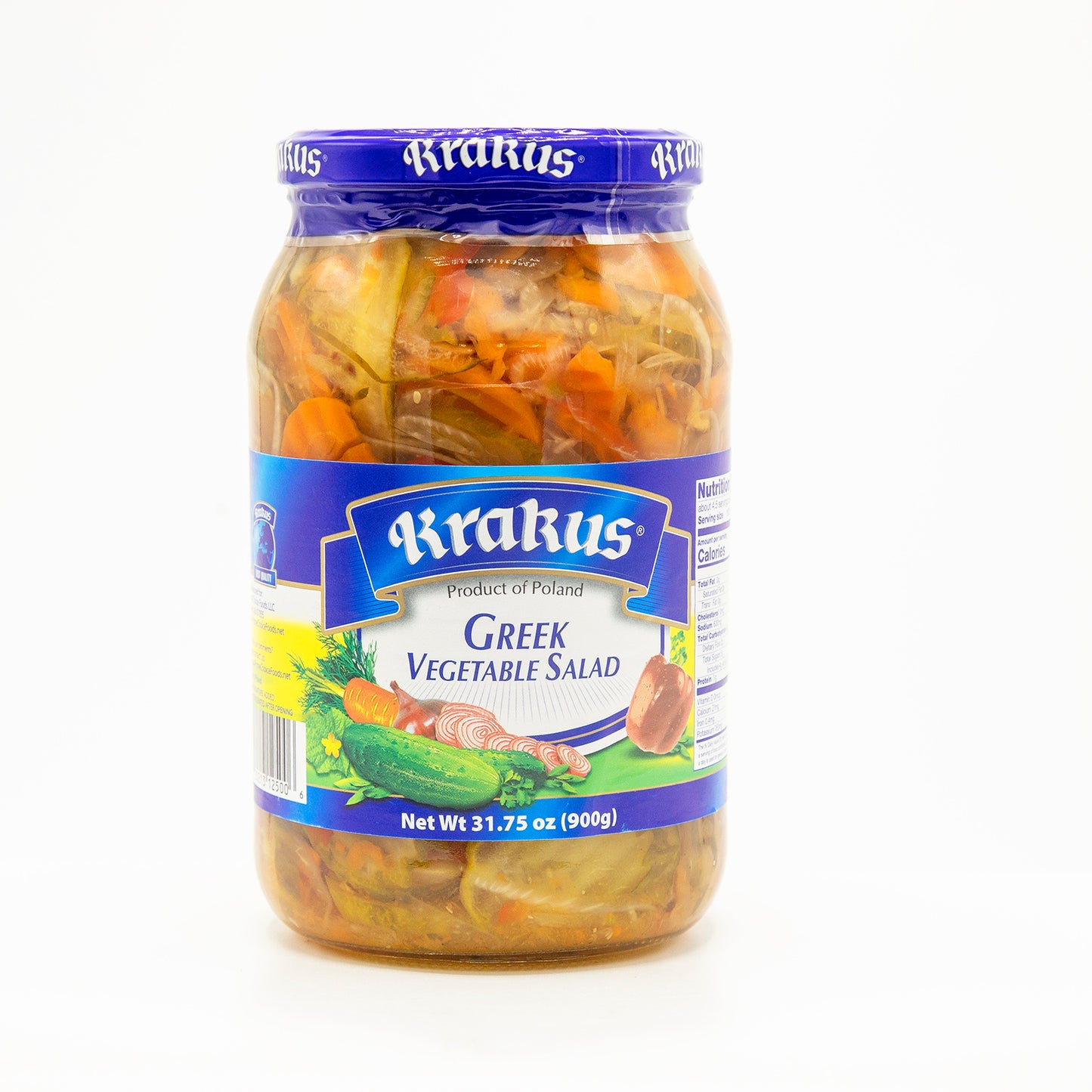 Krakus Greek Vegetable Salad 900g