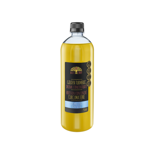 Alchemy Golden Turmeric Drink Concentrate Unsweetened 750ml