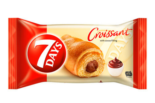 7Days Croissant with cocoa filling 75g