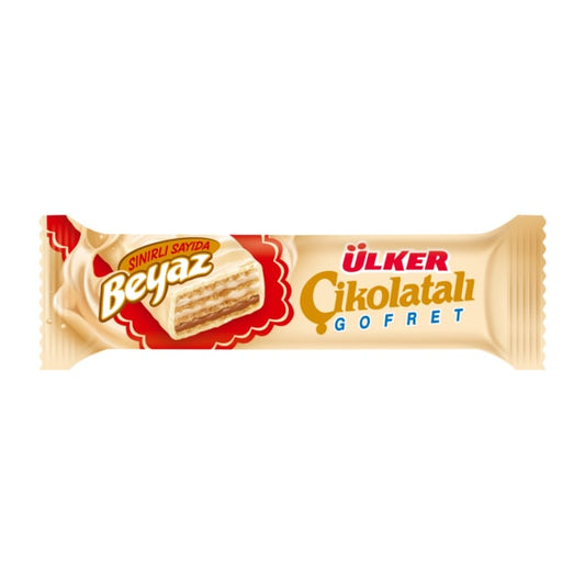 Ulker White Chocolate Wafer 35gr