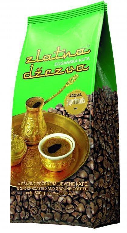 Zlatna Dzezva Ground Coffee 500g