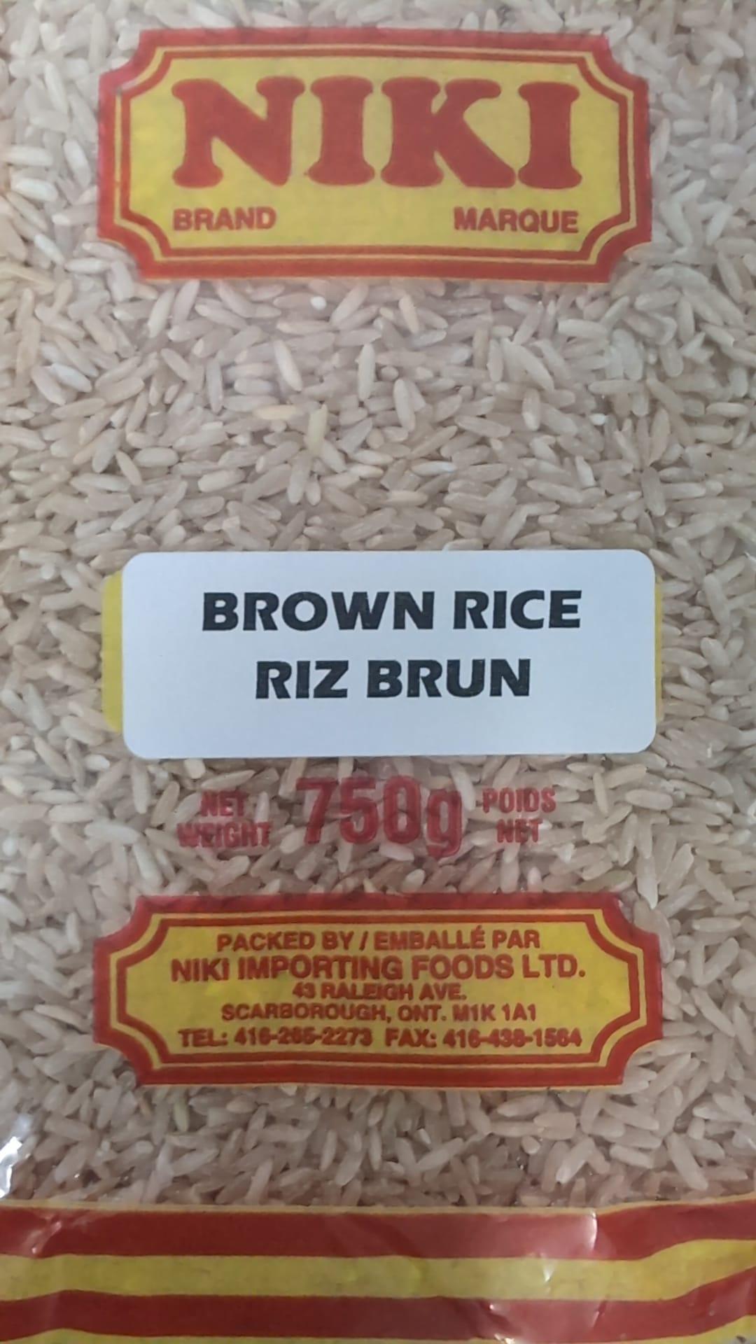 Niki Brown Rice 750g