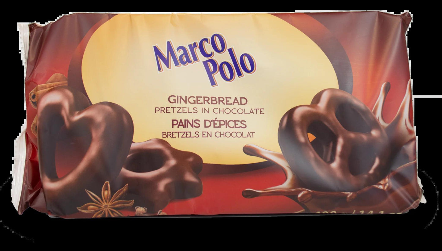 Marco Polo Gingerbread Pretzels chocolate 400g