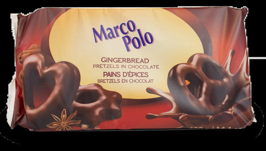Marco Polo Gingerbread Pretzels chocolate 400g