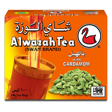 Alwazah Tea with cardamom 100 Tea bags