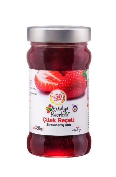 Antalya Recelcisi Strawberry Jam 380g