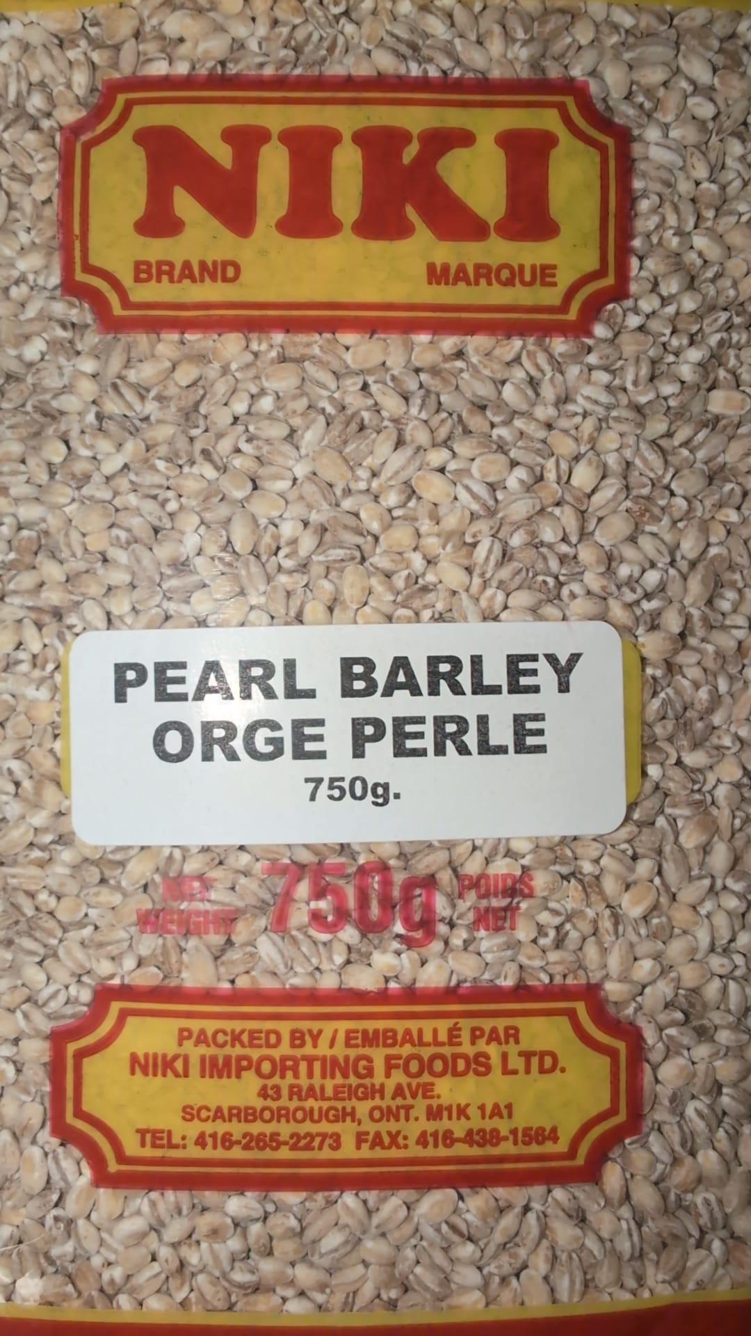 Niki Pearl Barley 750g