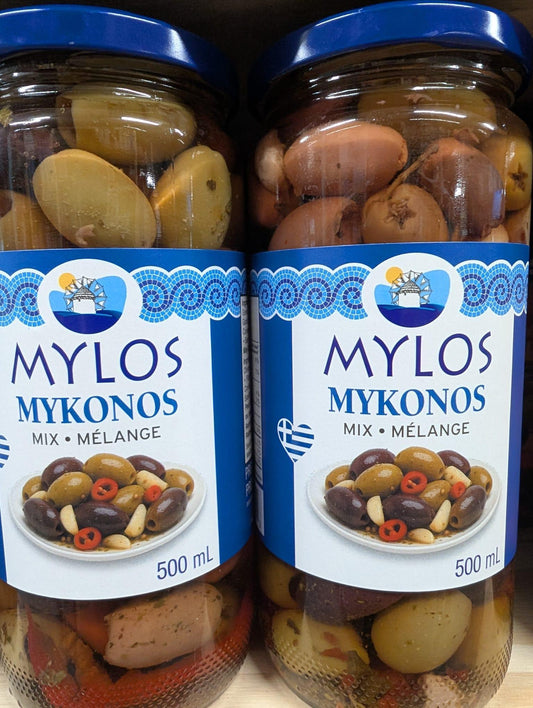 Mylos Mykonos Olives mix 500ml