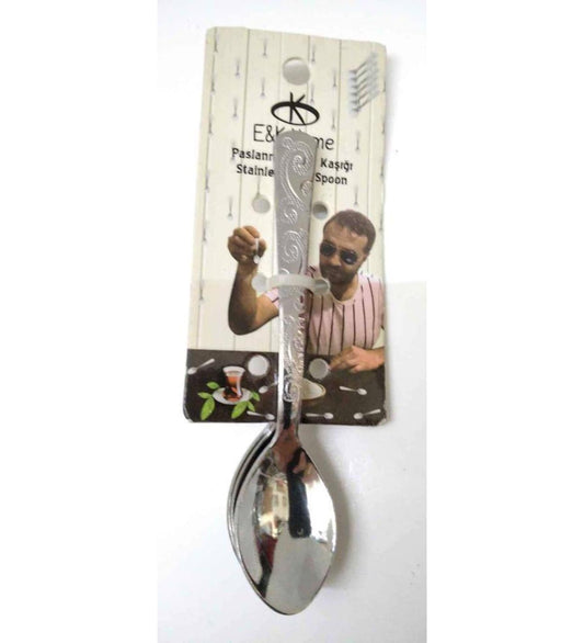 E&K Home Stainless Tea Spoons 6pieces