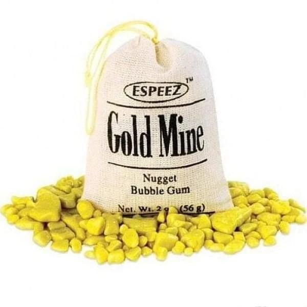 Gold Mine Nugget bubble gum 56g