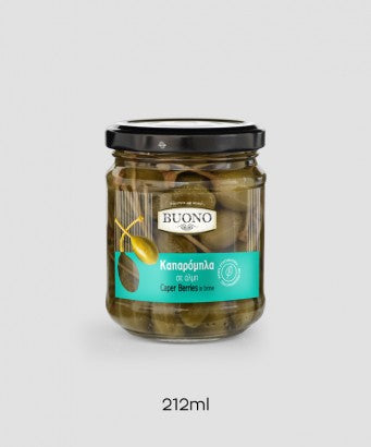 Buono Caper Berries 210g